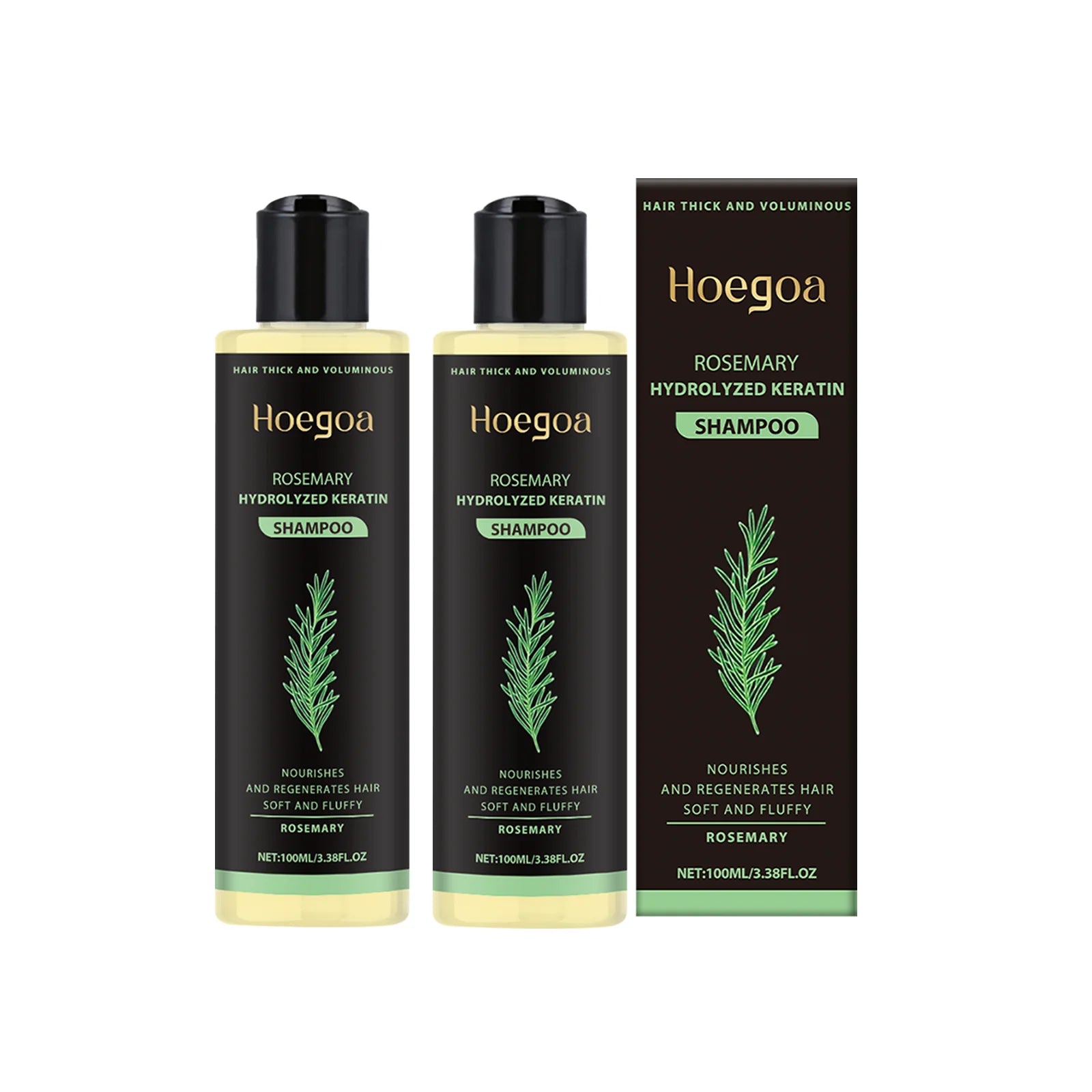 Hoegoa Rosemary Hair Shampoo - [Increase Thickness Hair Volume]