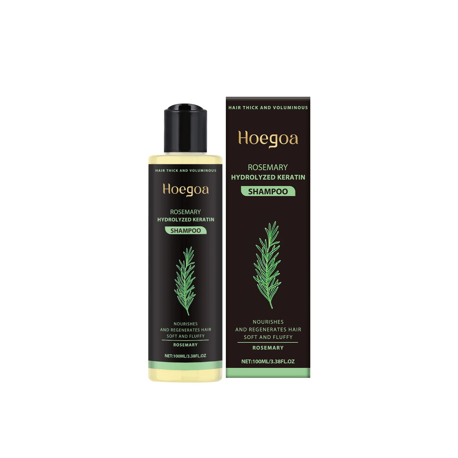 Hoegoa Rosemary Hair Shampoo - [Increase Thickness Hair Volume]